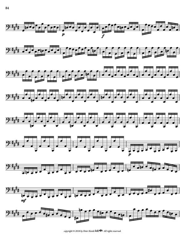 Bach Three Sonatas And Partitas For 8 String Guitar - Image 2