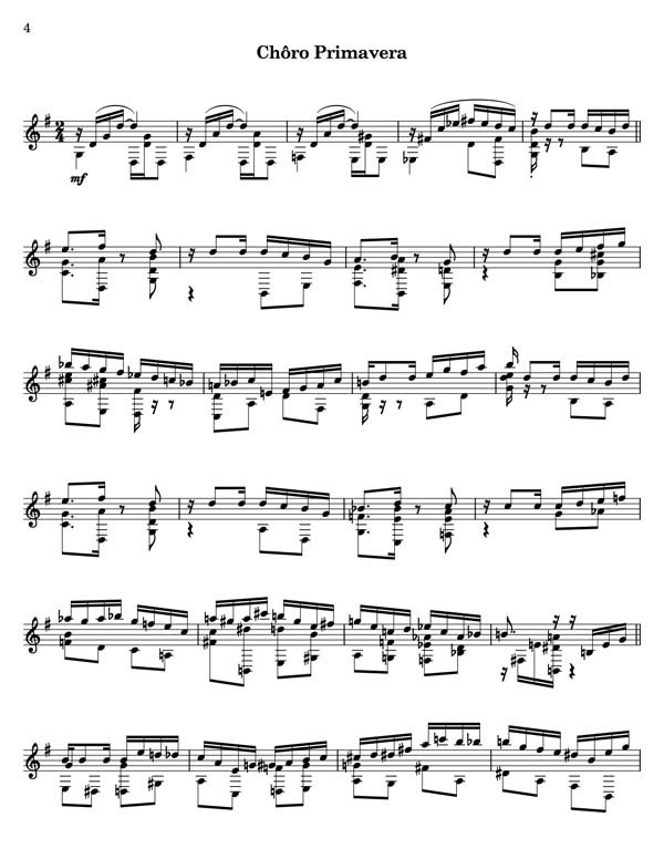 Brazilian Suite No 1 for 7 string guitar - Image 3