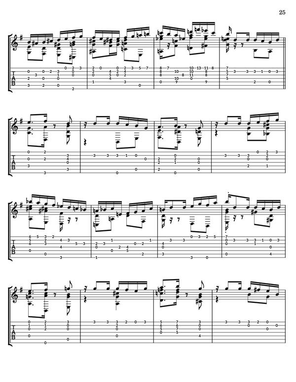 Brazilian Suite No 1 for 7 string guitar - Image 4