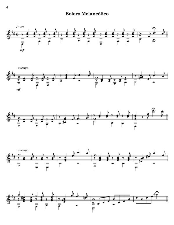 Brazilian Suite No 2 for 7 string guitar - Image 3