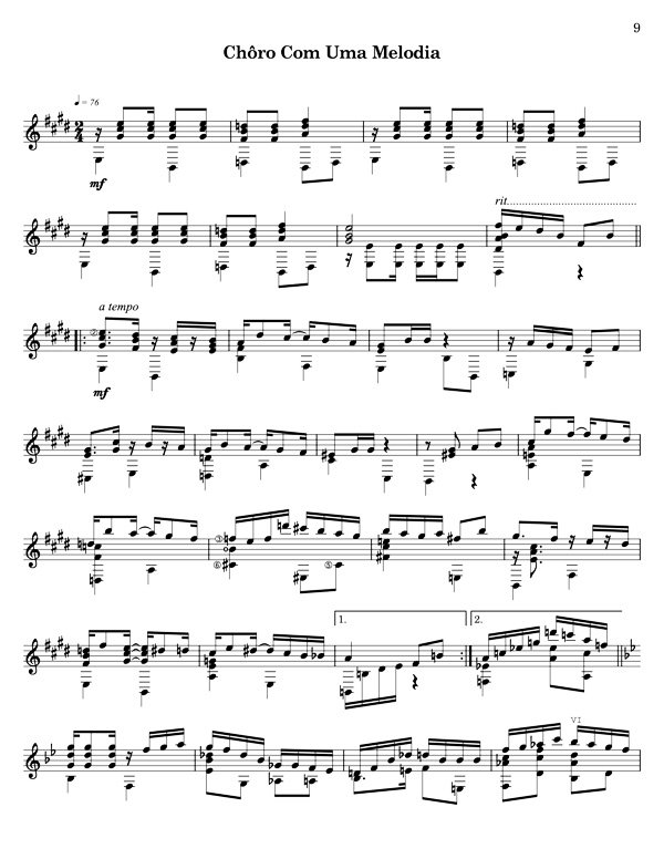 Brazilian Suite No 2 for 7 string guitar - Image 4
