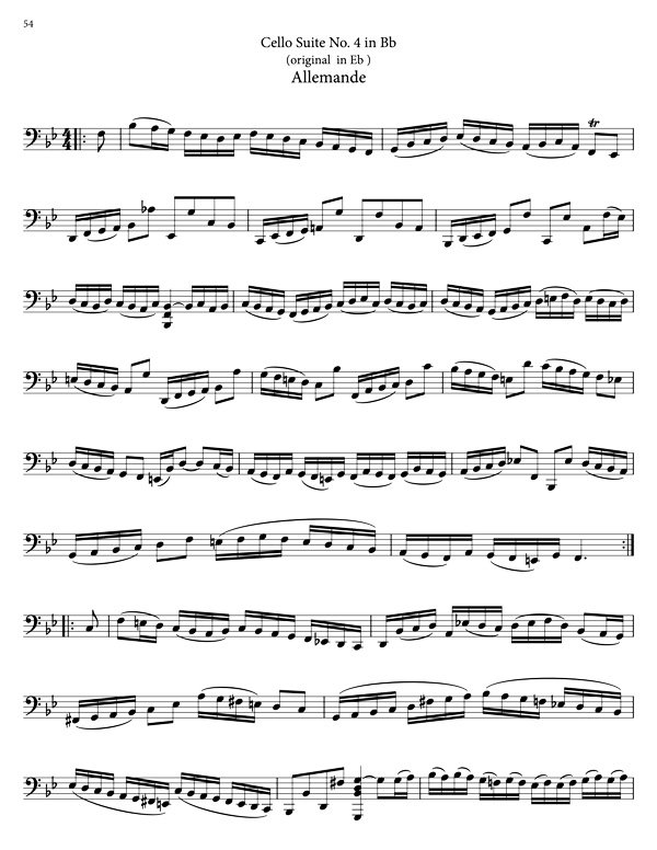 Bach Cello Suites For 8 String Guitar - Image 5