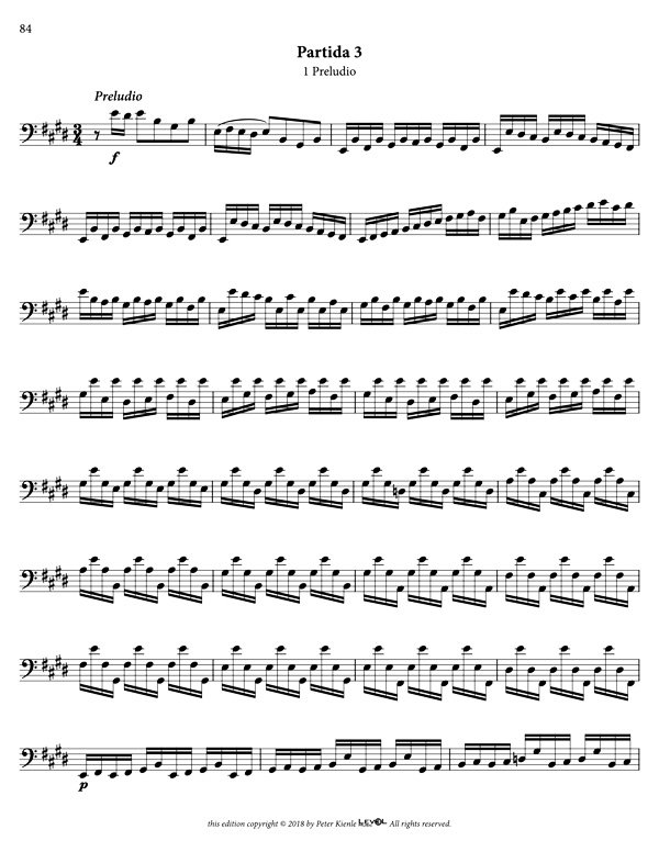 Bach Three Sonatas And Partitas For 8 String Guitar - Image 4